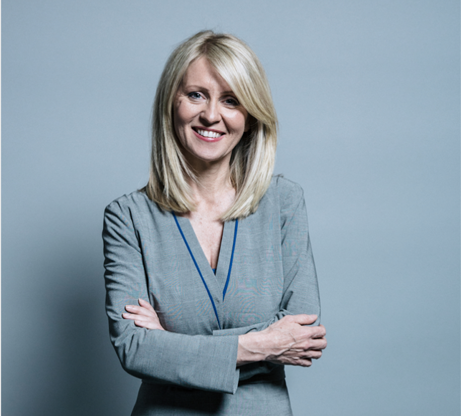 Esther McVey, MP from Tatton
