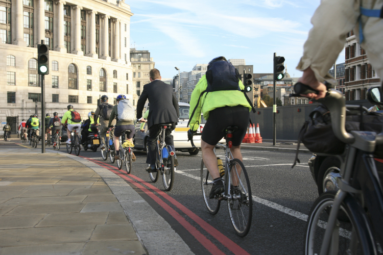 London cyclists