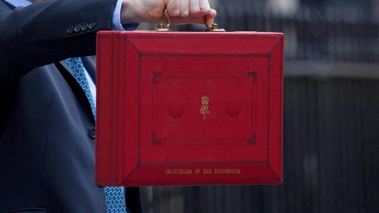 Red budget box